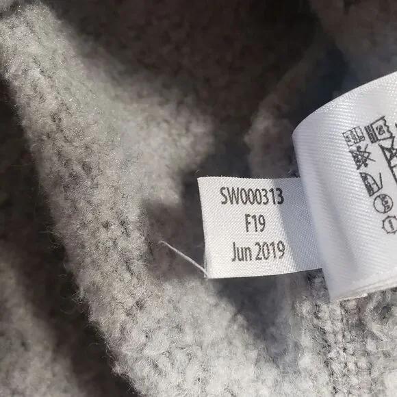 Smartwool‎ Sweater Womens XS Gray Hudson Trail Fleece Pullover Silk Wool Blend - Picture 6 of 10